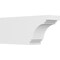 Ekena Millwork Standard Pescadero Architectural Grade PVC Rafter Tail, 6"W X 10"H X 24"L RFTP06X10X24PEC - alternate 1